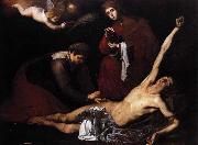 Jusepe de Ribera St Sebastian Tended by the Holy Women china oil painting reproduction